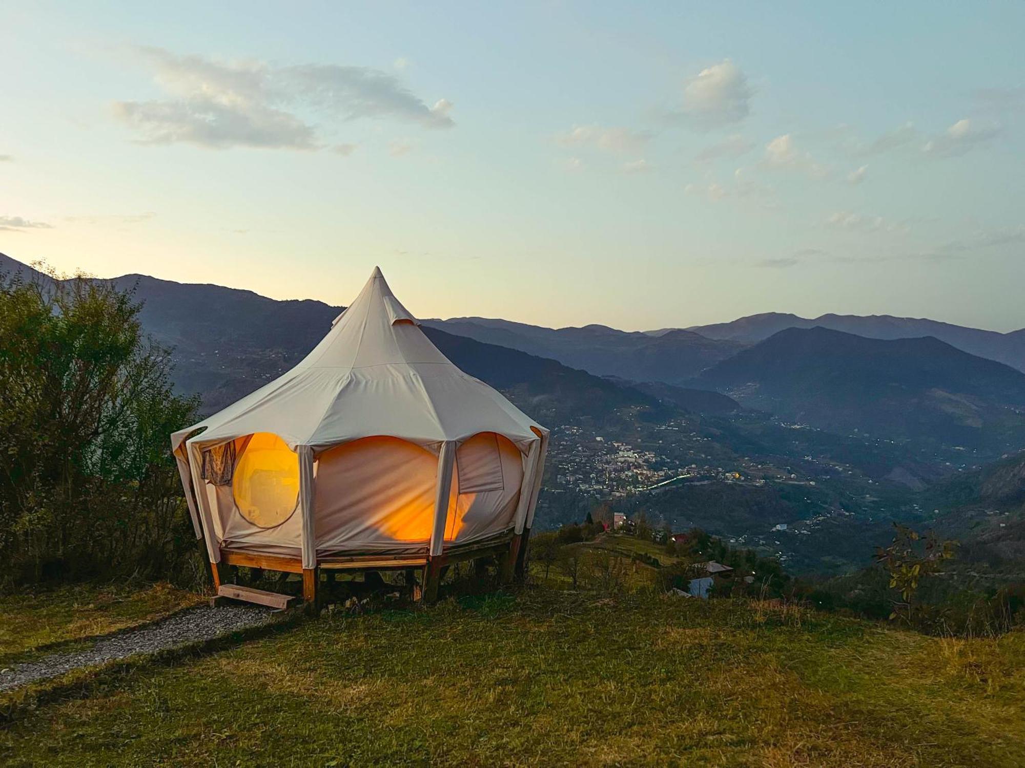 Luxuszelt Glamping Tago